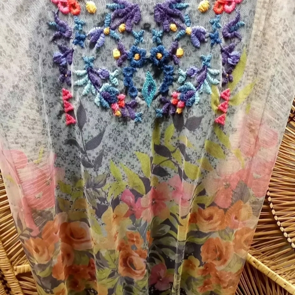 Johnny Was Biya Rhandi Dress Small - Picture 6 of 13